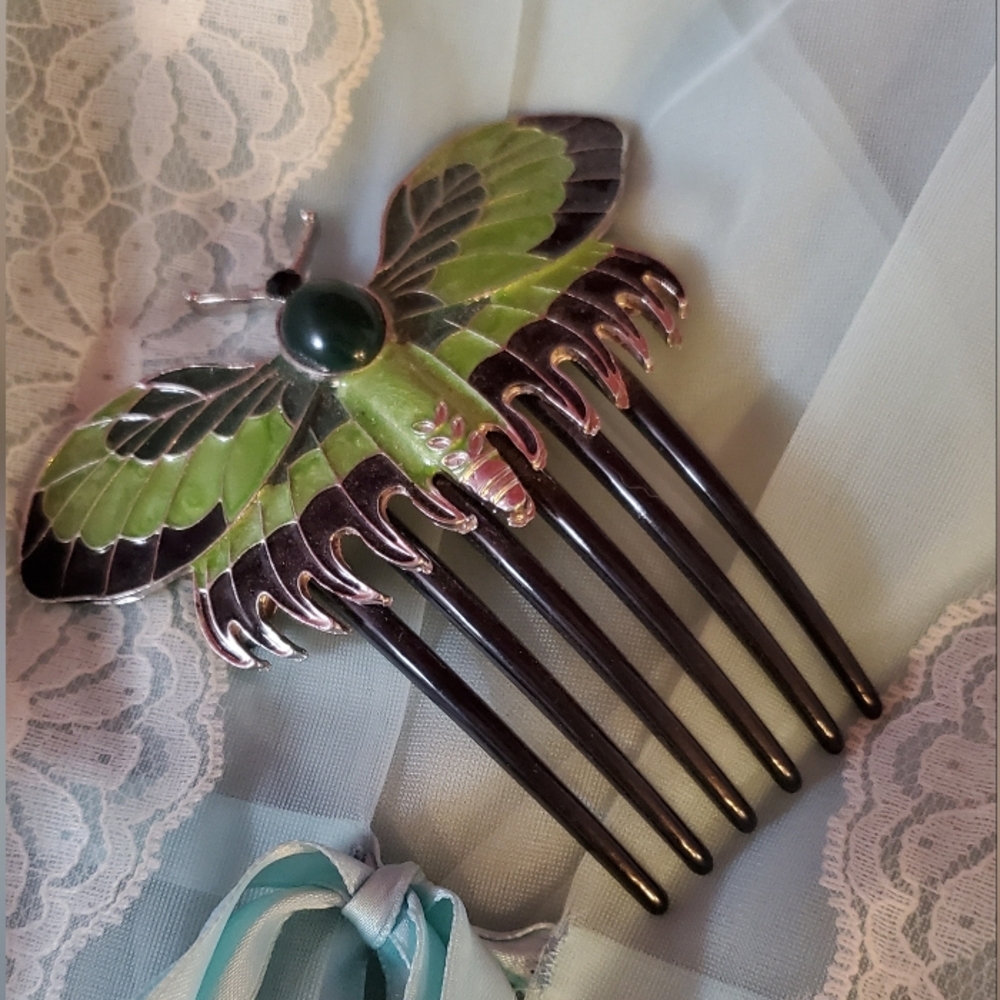 Titanic Butterfly Hair Comb Replica